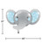 Pack of 10 Gray and Blue Metallic Enchanting Elephant Boy Birthday Party Balloons - IMAGE 2