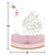 Pack of 6 Pink and White Stylish Swan Party Table Centerpieces 12" - IMAGE 2