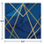 Club Pack of 192 Navy Blue and Gold Geode 3 Ply Luncheon Napkins 6.5" - IMAGE 2