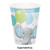 Club Pack of 96 White Enchanting Elephants Boy Cups Disposable Paper Drinking Party Tumbler Cups 9 oz. - IMAGE 2