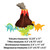 Club Pack of 24 Brown and Red Birthday Boy Dinosaur Party Centerpiece - IMAGE 2