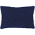 22" Blue Diamond Rectangular Throw Pillow Cover - IMAGE 1