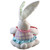 11" Easter Bunny with Basket Tabletop Decoration - IMAGE 2