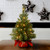 2' Pre-Lit Potted Majestic Fir Full  Artificial Christmas Tree, White LED Lights - IMAGE 2