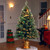 4' Pre-Lit Medium Fiber Optic Artificial Christmas Tree, Multicolor LED Lights - IMAGE 2