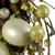 Berry Tipped Stem Easter Eggs Spring Wreath, Olive and Brown 20-Inch - IMAGE 3