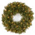 Pre-Lit Wispy Willow Artificial Christmas Wreath, 24-Inch, Clear Lights - IMAGE 1