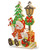 17.5" Pre-Lit Snowman Outdoor Christmas Decoration - IMAGE 1