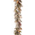 9' x 12" Pre-Lit Snowy Bedford Pine Artificial Christmas Garland, Warm White LED Lights - IMAGE 1