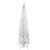 7' Pre-Lit White Iridescent Tinsel Artificial Christmas Tree, Clear Lights - IMAGE 1