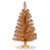 3' Champagne Gold Tinsel Artificial Christmas Tree, Unlit - IMAGE 1