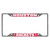 NBA Houston Rockets Chrome Rectangular License Plate Frame - IMAGE 1