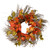 Maple Leaves Artificial Fall Harvest Wreath, 26-Inch, Unlit - IMAGE 1