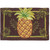 1.6' x 2.5' Welcoming Pineapple Brown and Yellow Rectangular Area Throw Rug - IMAGE 1