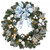 Pre-Lit Artificial Christmas Wreath with Ornaments - 32-Inch, Clear Lights - IMAGE 1