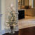4' Pre-Lit Slim Iceland Fir Artificial Entrance Christmas Tree, Clear Lights - IMAGE 2