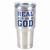 8" Stainless Steel The Struggle is Real Travel Tumbler, 30oz, - IMAGE 1