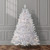 6' Pre-Lit White Full Winchester Pine Artificial Christmas Tree, White Lights - IMAGE 2