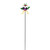 30" Purple and Green Metal Wasp Garden Stake - IMAGE 3