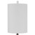 33" White and Silver Contemporary Buffet Lamp - IMAGE 4