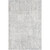 6'7” x 9’6” Distressed Finished Gray and White Rectangular Area Throw Rug - IMAGE 1