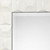 38.50" White Gesso Modern Astor Mirror - IMAGE 2