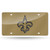 12" Tan and Black NFL New Orleans Saints Cut Tag - IMAGE 1