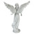 21.50" Angel of Patience Medium Outdoor Garden Statue - IMAGE 3