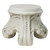 Rococo Sculptural Plinth Display Pedestal - 21" - IMAGE 3