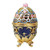 Contemporary Hummingbird Enameled Easter Egg - 5.5" - IMAGE 1