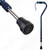 Adjustable Shock Absorbing Walking Cane - 32"-41" - IMAGE 1