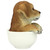 Puppuccino Puppy Yellow Lab Dog Statue - 5" - IMAGE 5