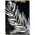 5' x 7' Immersion Black and White Fern Leaf Rectangular Area Throw Rug - IMAGE 1