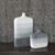 Set of 2 Gray and White Striped Contemporary Vases 19" - IMAGE 4