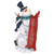 17" Avalanche the Snowman "Welcome" Sign Christmas Outdoor Garden Statue - IMAGE 2