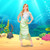 Green and Blue Mermaid Girl Child Halloween Costume - Medium - IMAGE 1