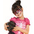 Pink and Black Skeleton Girl Child Halloween Costume - Large - IMAGE 2