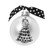 "Christmas Tree" Marci Glass Christmas Ball Ornament 2.75" (70mm) - IMAGE 1