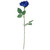 Long Stem Blooming Rose Artificial Floral Spray - 23" - Blue - IMAGE 2