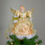 12" Lighted Gold Angel With a Snowflakes Christmas Tree Topper - Clear Lights - IMAGE 6