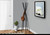 72.5" Black Contemporary Coat Rack with Prongs - IMAGE 3