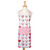 32” White and Pink Hearts Collage Printed Chef’s Apron - IMAGE 1