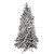 Real Touch™ Pre-Lit Artificial Flocked Dunton Spruce Slim Christmas Tree - 6.5' - Multi Lights - IMAGE 2