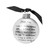 "Some Days All You Need is a Hug" Glass Christmas Ball Ornament 2.75" (70mm) - IMAGE 2