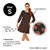 Women's Pumpkin Adult Halloween Costume - Small - IMAGE 4