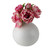 9.5" Pink Peony Artificial Flower Bouquet - IMAGE 2