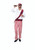 Red and White Pirate Men's Adult Halloween Costume - Large - IMAGE 1