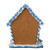 LED Lighted Festive Hanukkah Gingerbread House - 8" - White and Blue - IMAGE 5