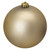 Matte Champagne Gold Shatterproof Commercial Size Christmas Ball Ornament 6" (150mm) - IMAGE 1