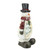 14.5" LED Lighted Weathered Snowman Table Top Christmas Decoration - IMAGE 2